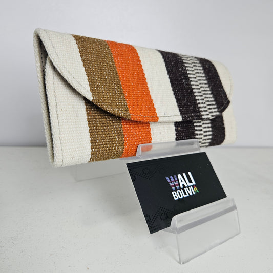 Billetera chequera (camel copper)