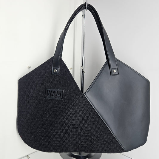 Cartera V de oficina (Perdiz negro)