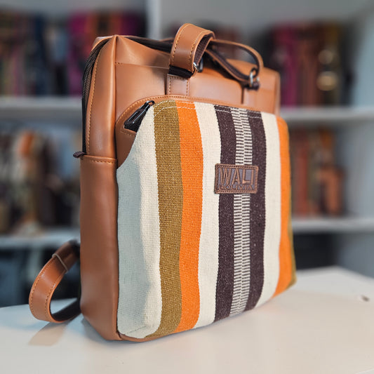 MOCHILA MORRAL _ camel copper