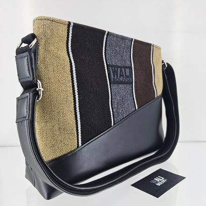 Cartera cuero aguayo (marmolado)