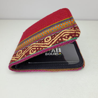 Billetera Rojo  (Varon Doble)
