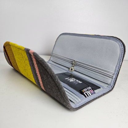 Billetera chequera (mostaza)