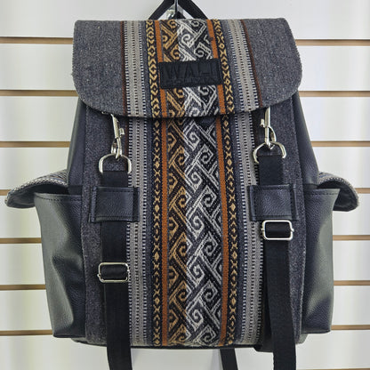 Combo Mochila y billetera (gris lobo)
