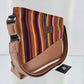 Cartera cuero aguayo (potosino)