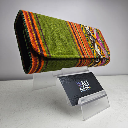Billetera Portacelular (verde diseño bajo)