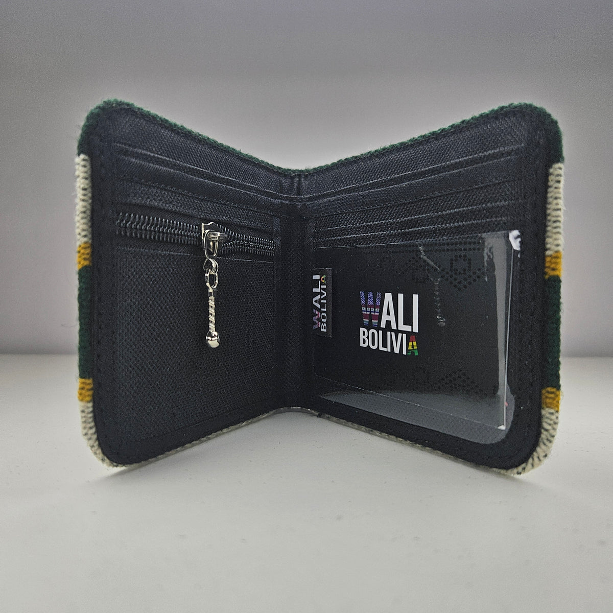 BILLETERA DOBLE _ Verde bosque