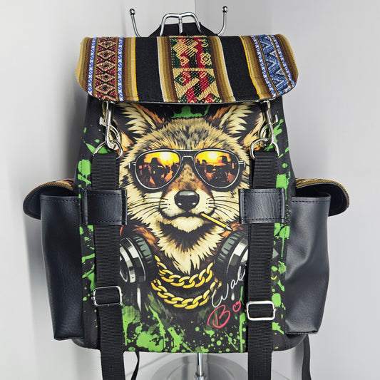 Mochila sublimada (zorro 2)