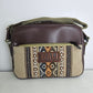 Bandolera de cuero (beige)