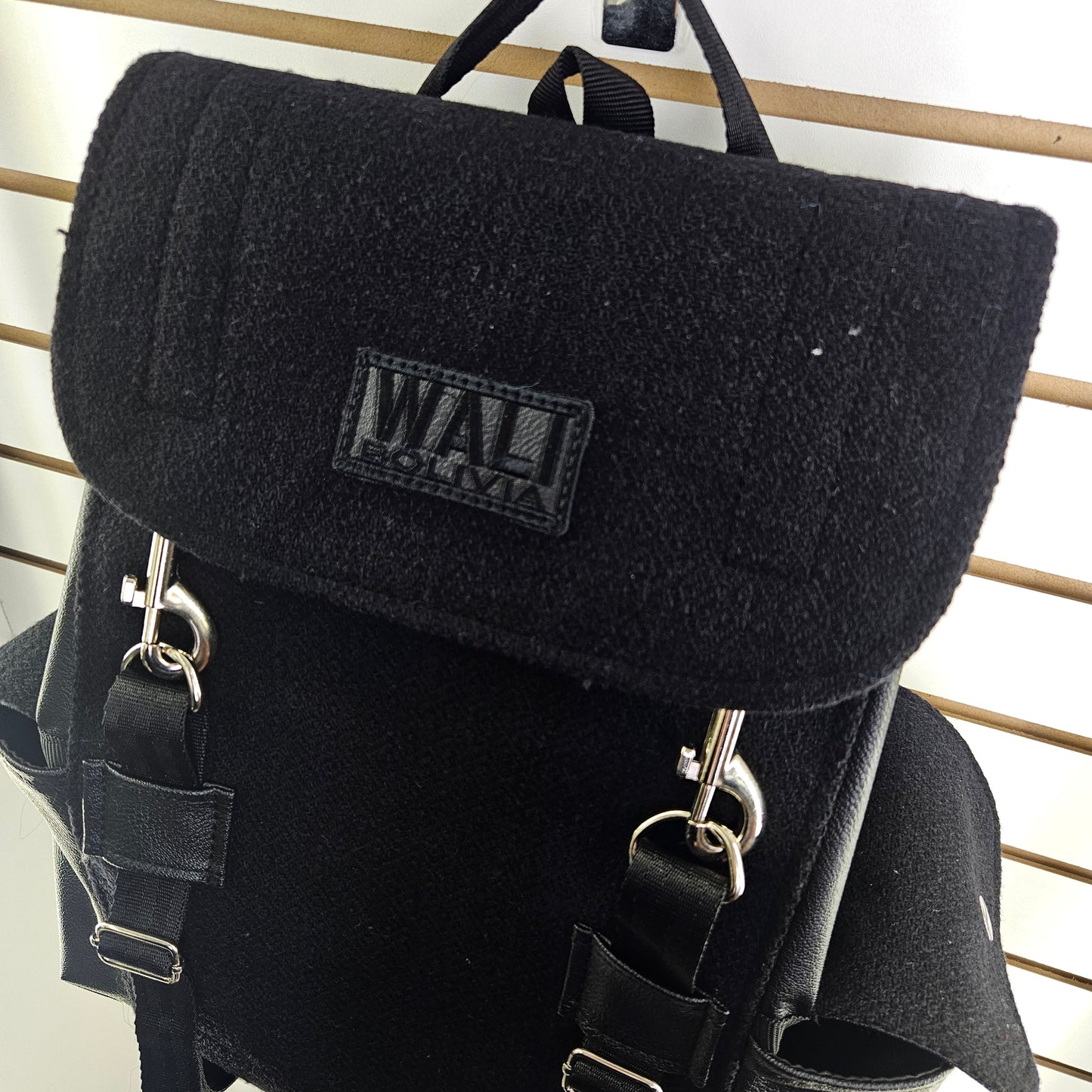 Mochila de aguayo (negra negro)