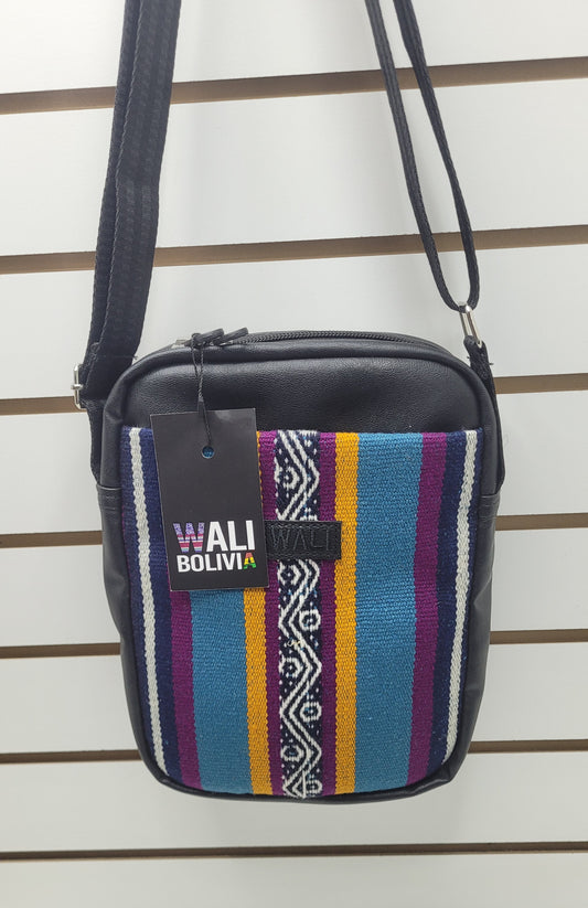 Morral  (celeste y morado)