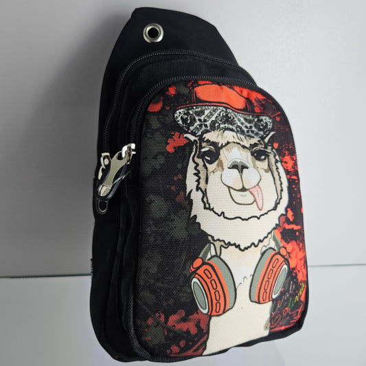 Pechera urbana (llamitaflow fondo negro)