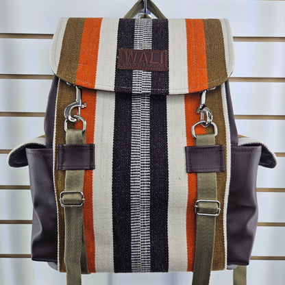 Combo Mochila y Riñonera (camel cooper)
