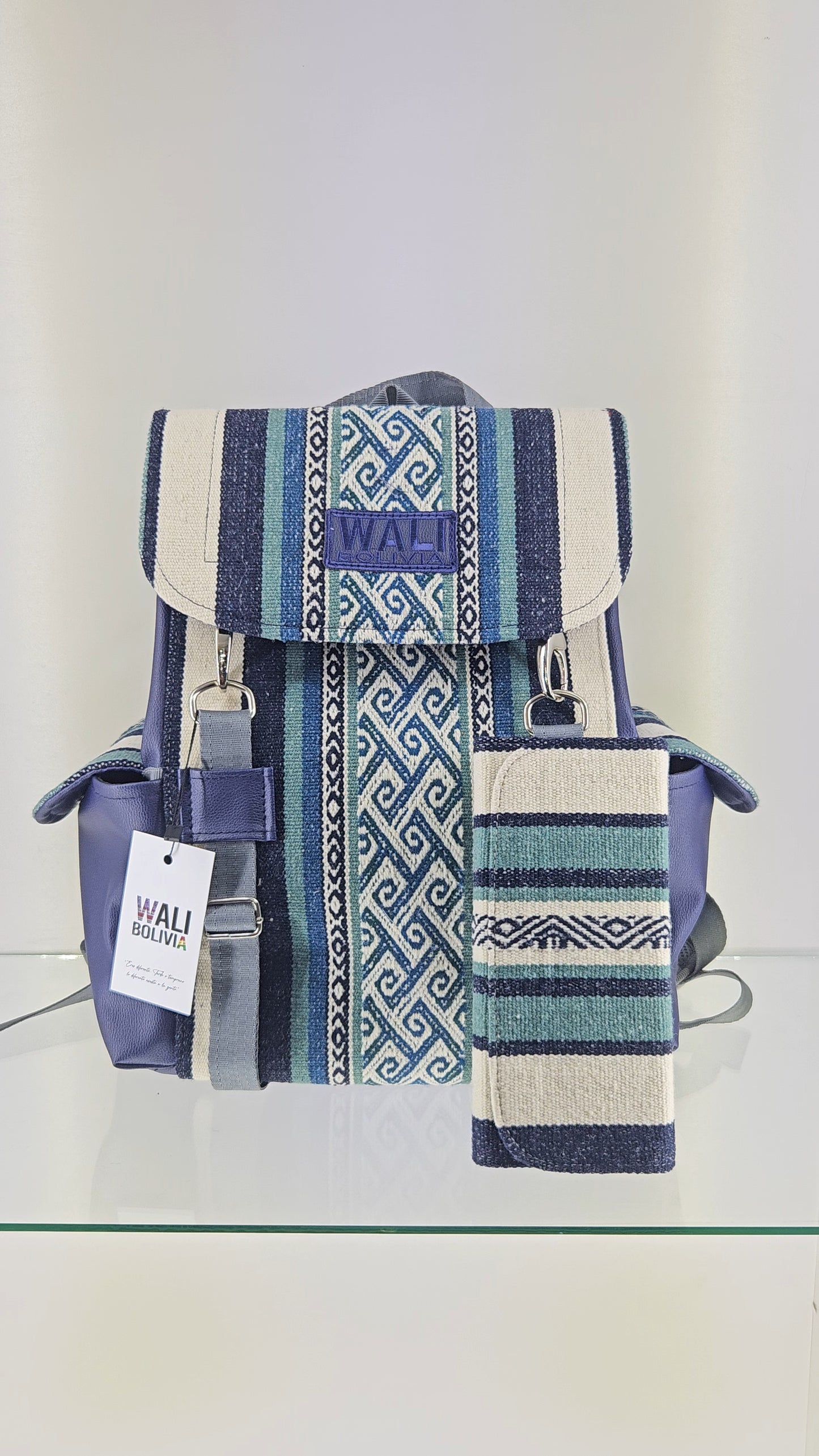 Combo Menta - Mochila y billetera