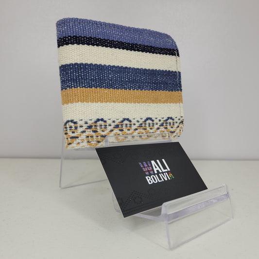Billetera Doble (pastel azul)
