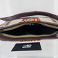 Cartera cuero aguayo (beige)