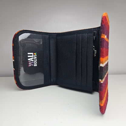 Billetera mini (rojo fiesta)