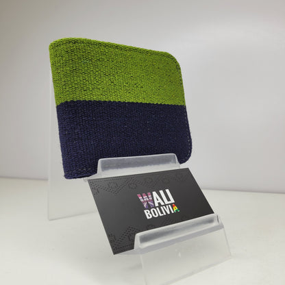 Billetera Verde y Azul (Varon Doble)