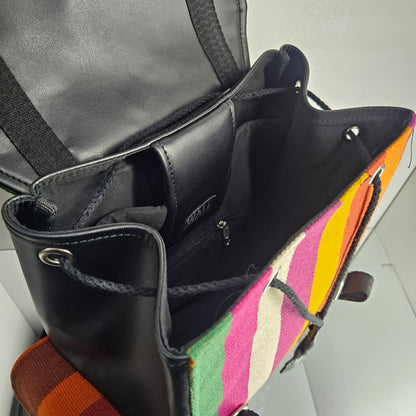 MOCHILA WALI CUERO _ Purpura