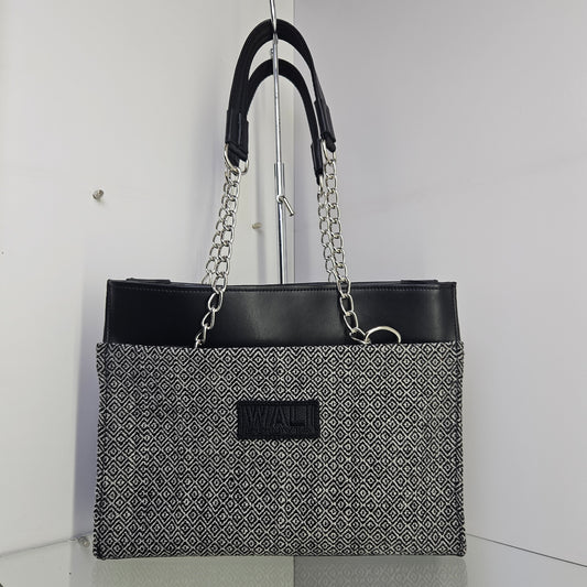Cartera de cuero (Perdiz blanco)