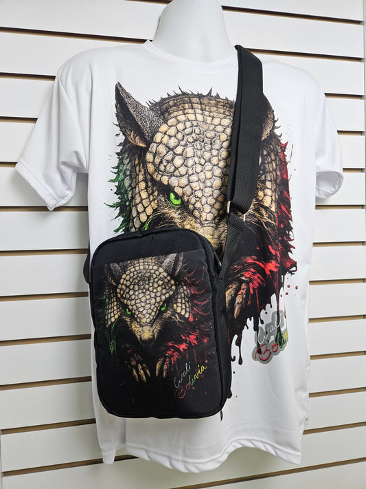 Combo polo y morral urbano (quirquincho)