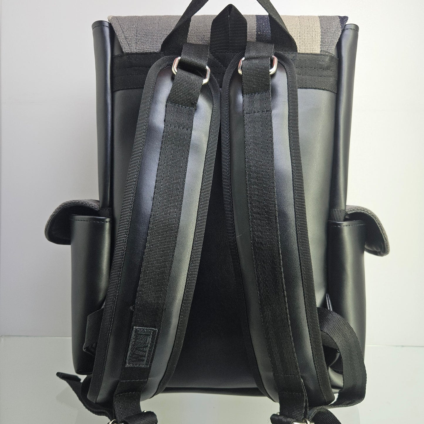 Mochila de cuero (plomo oscuro)
