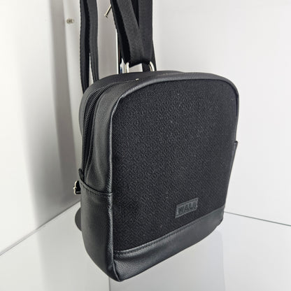 Mochila mini para dama (perdiz negro)