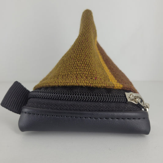 Monedero triangular (cafe)