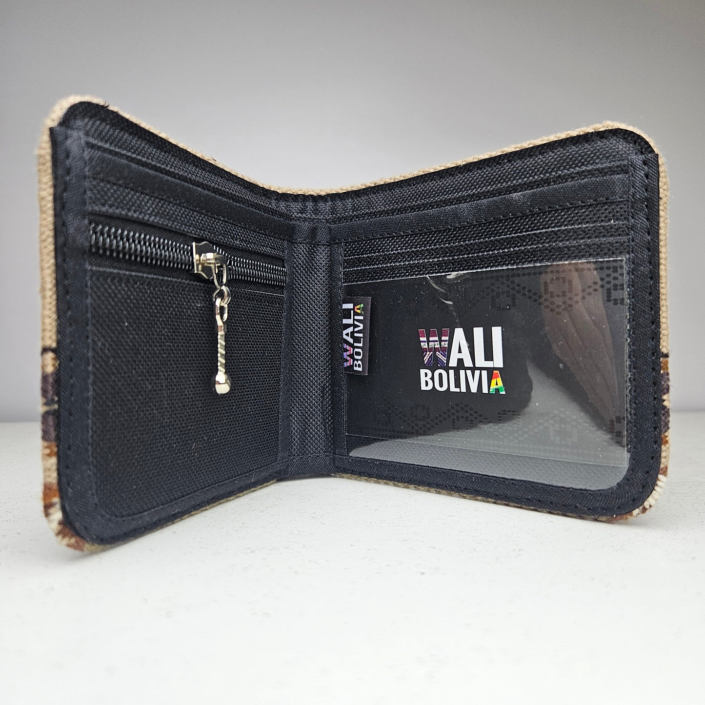 Billetera doble (beige)