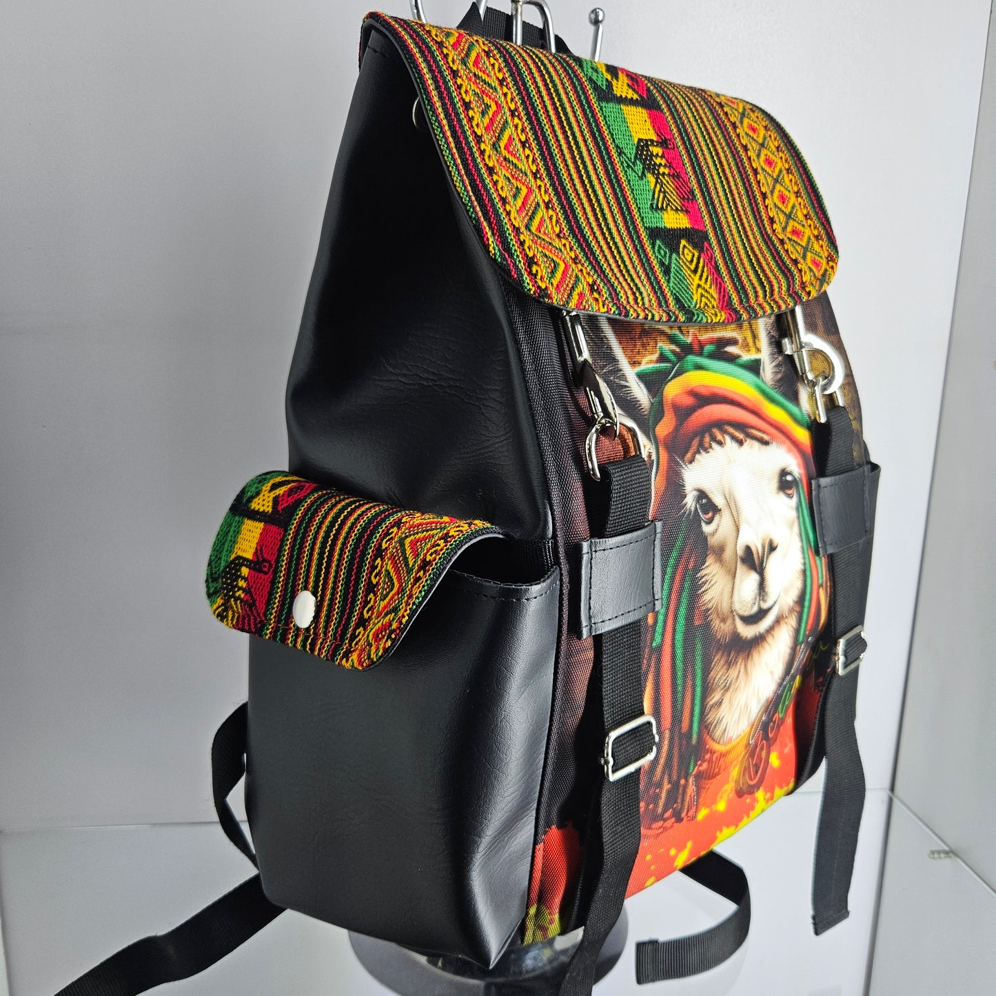 Mochila urbana (rastas boliviano)