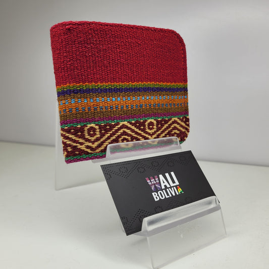 Billetera Rojo  (Varon Doble)
