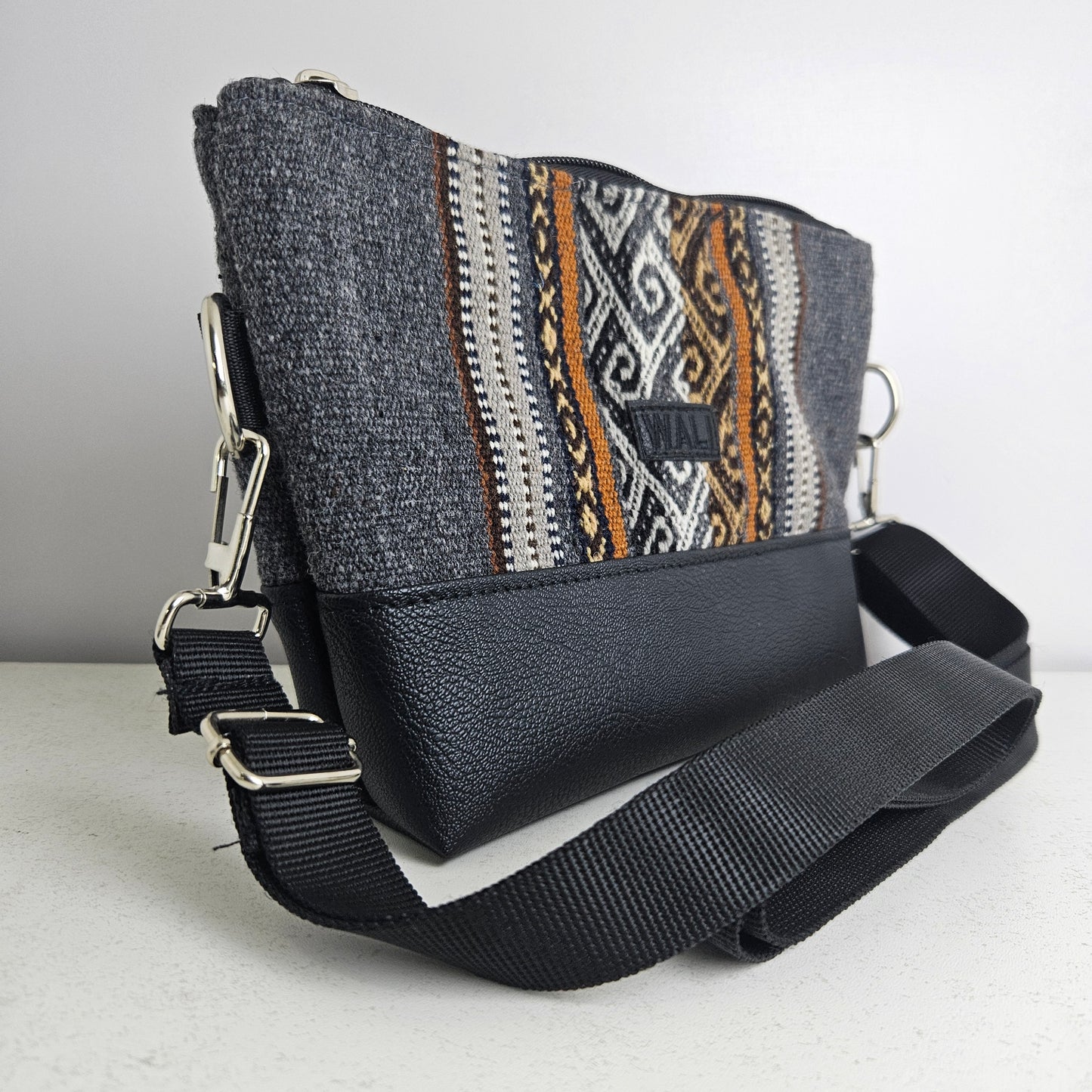 Cartera mini (gris lobo)