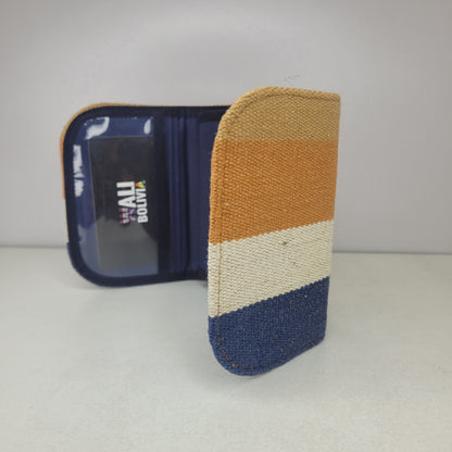 Billetera Mini (azul crema 1 )