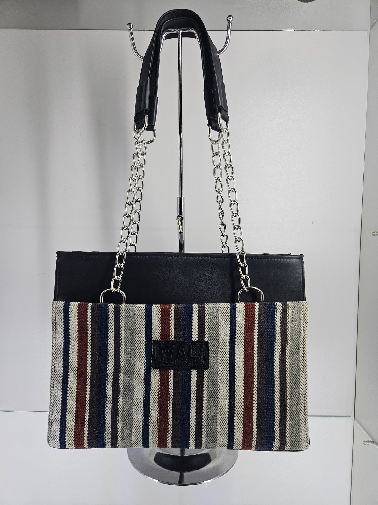 Cartera con cadena Color neutro