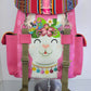 Mochila rosa(la fresita)
