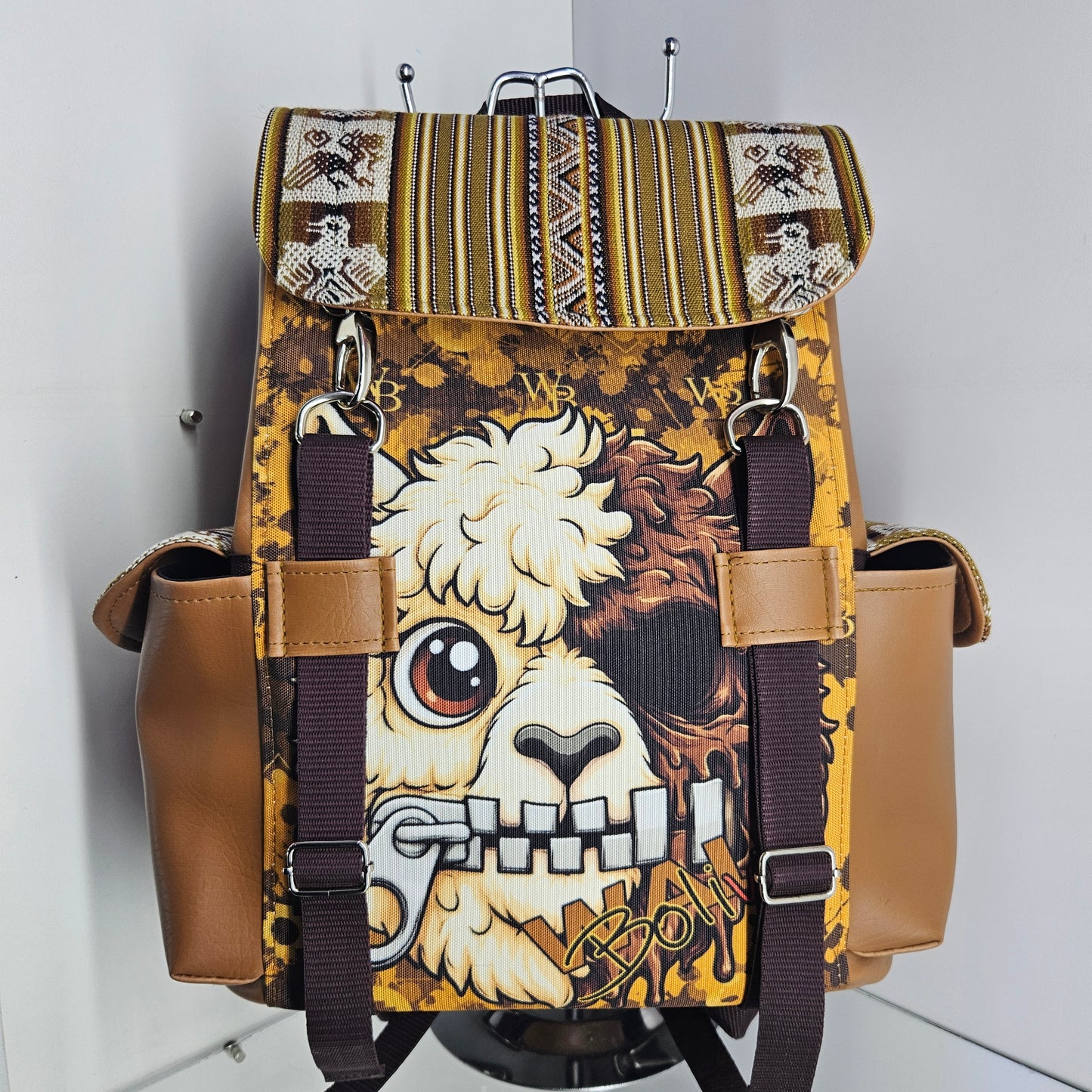 Mochila urbana (llamita)