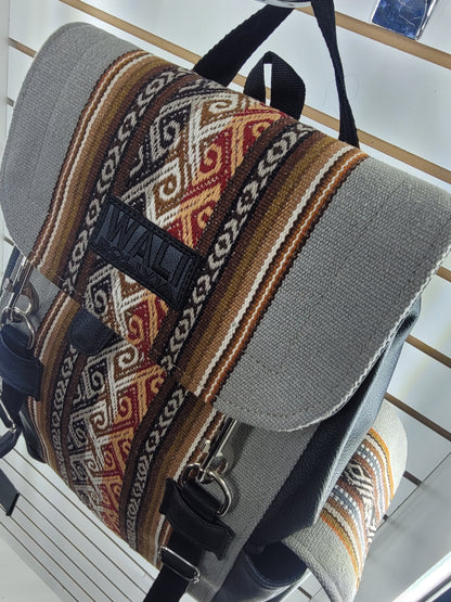 Mochila aguayo (color jade)