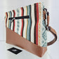 Cartera cuero aguayo (pastel)