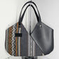 Cartera V de oficina (gris lobo)