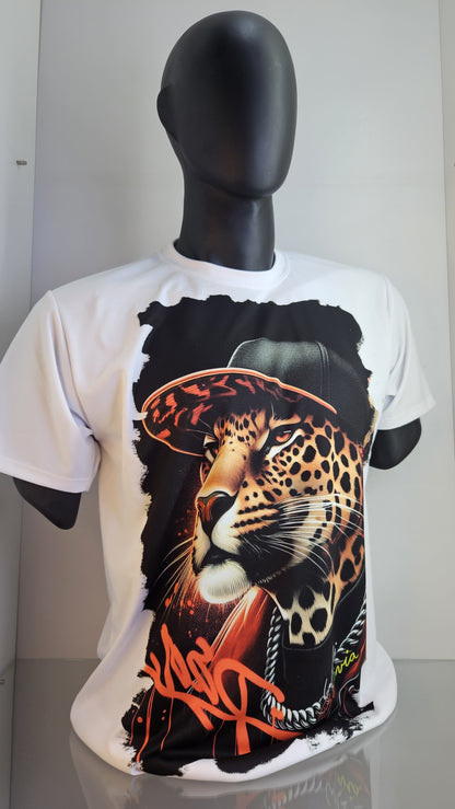 Combo polo y pechera (leopardo)