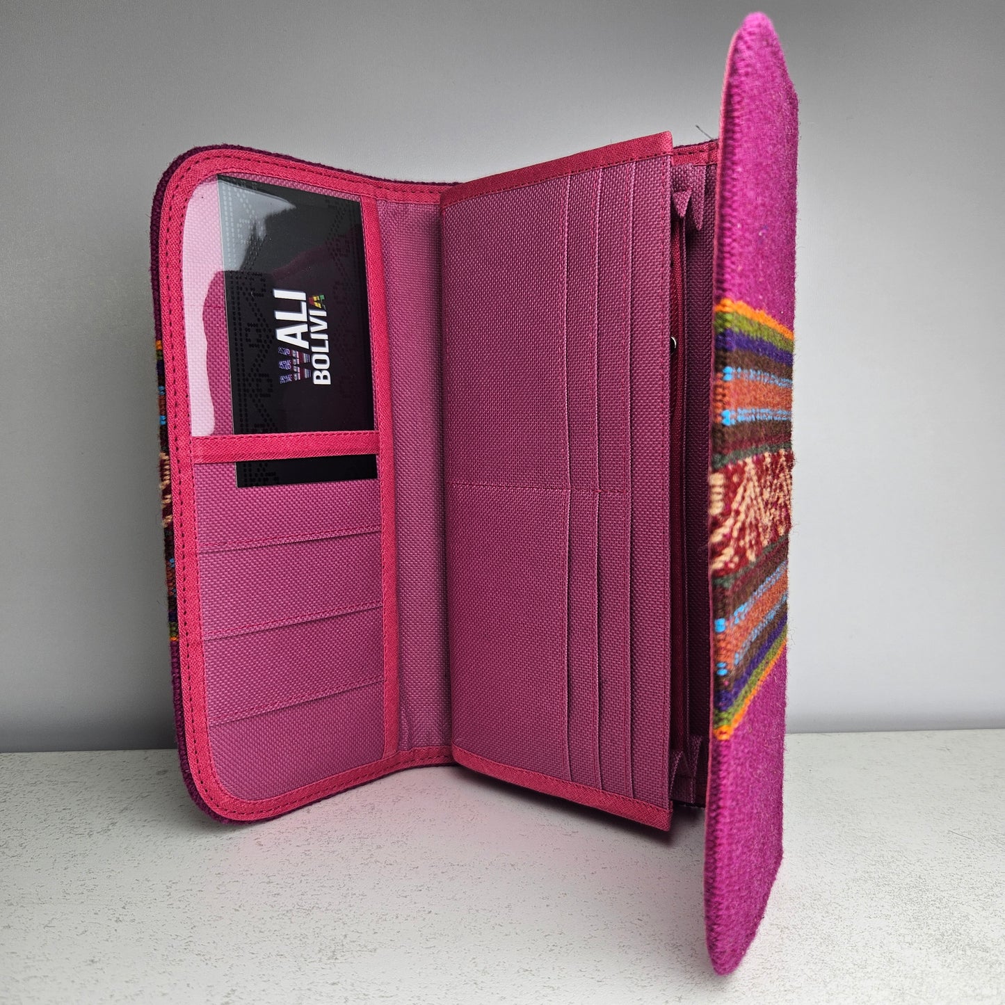 Billetera porta celular (rosita)
