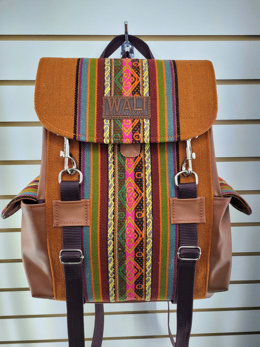 Mochila aguayo (naranjita)
