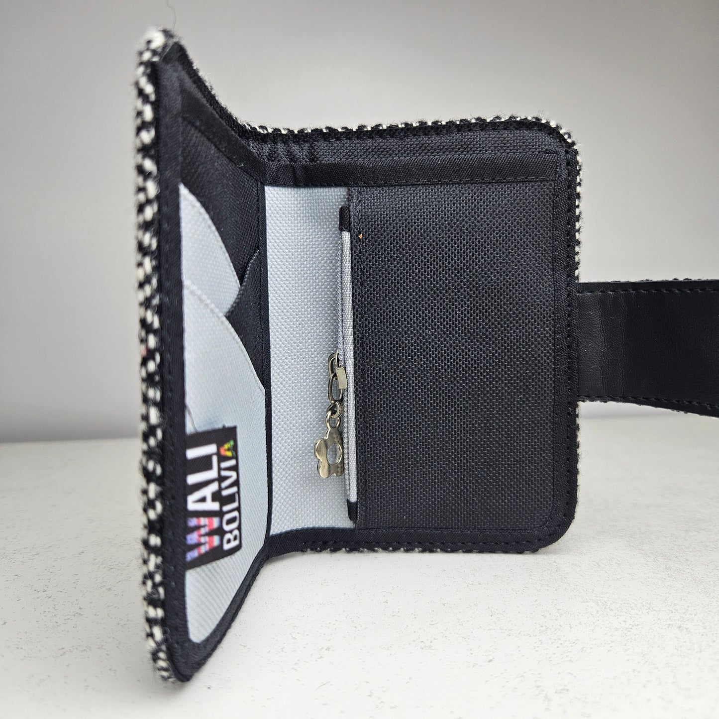 Cartera mini (perdiz blanco)