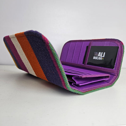 Billetera Portacelular (violeta)