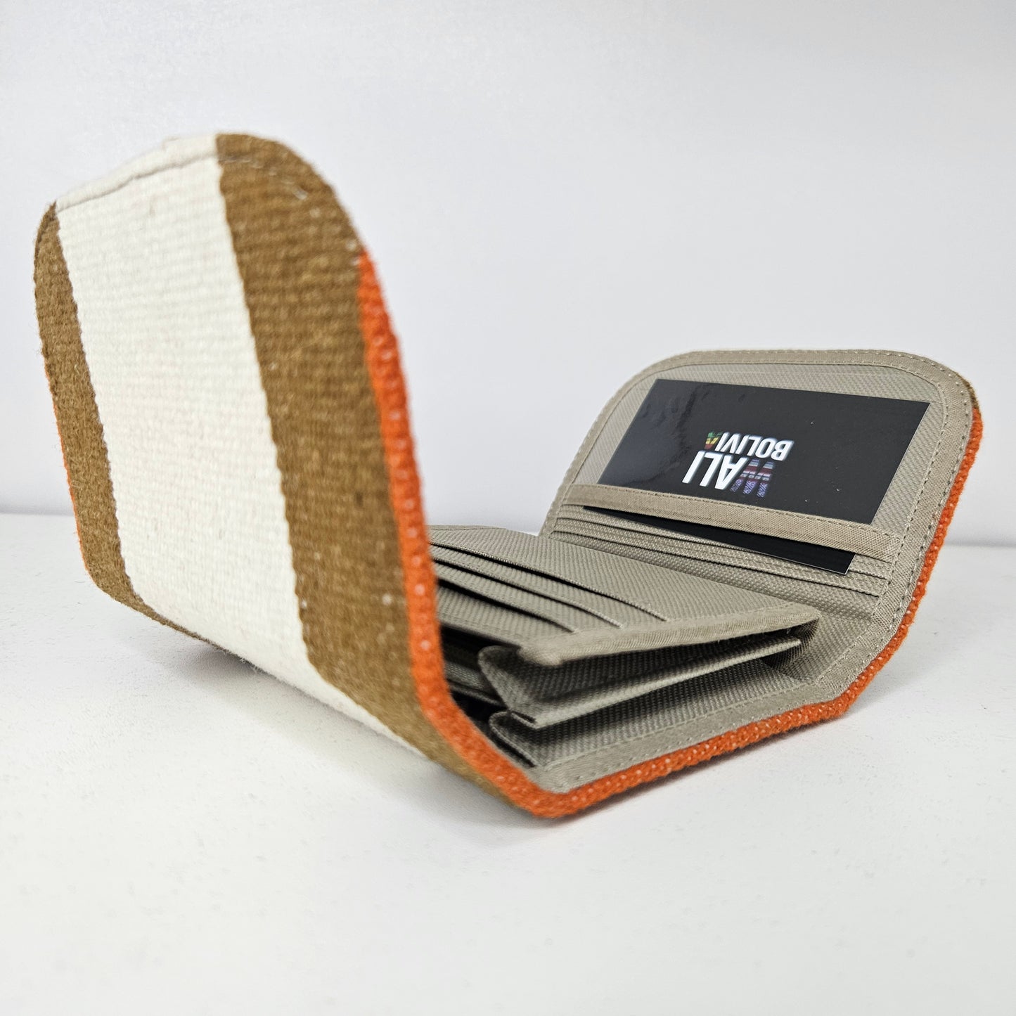 Billetera mini (camel)