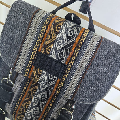 Combo Mochila y billetera (gris lobo)