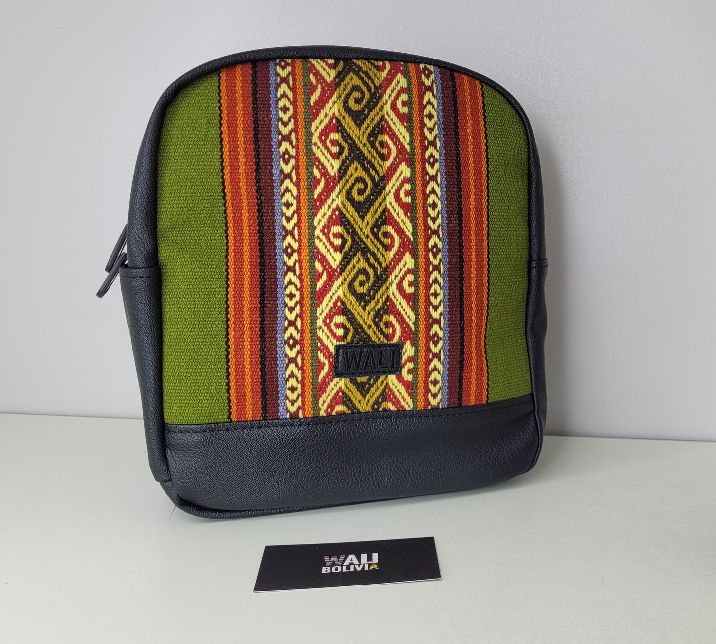 JUEGO DE MOCHILA CHICA ( verde pacai )