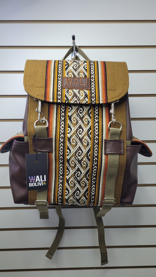 Mochila WALI (Café Jade Veis)