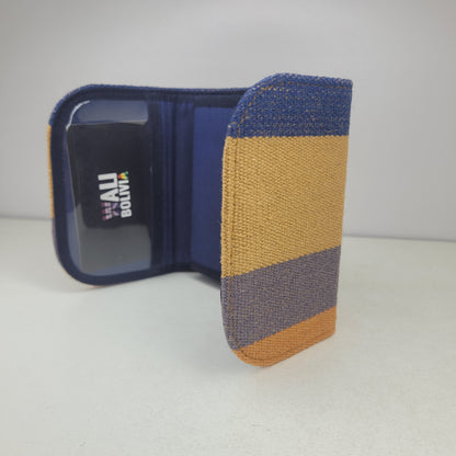 Billetera Mini (azul crema 2 )
