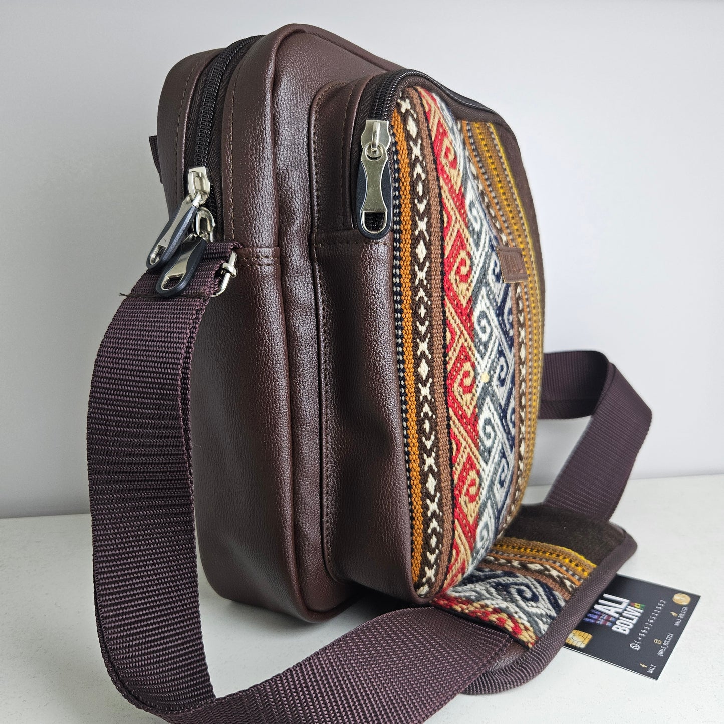 Morral grande (chocolate diseño bajo)