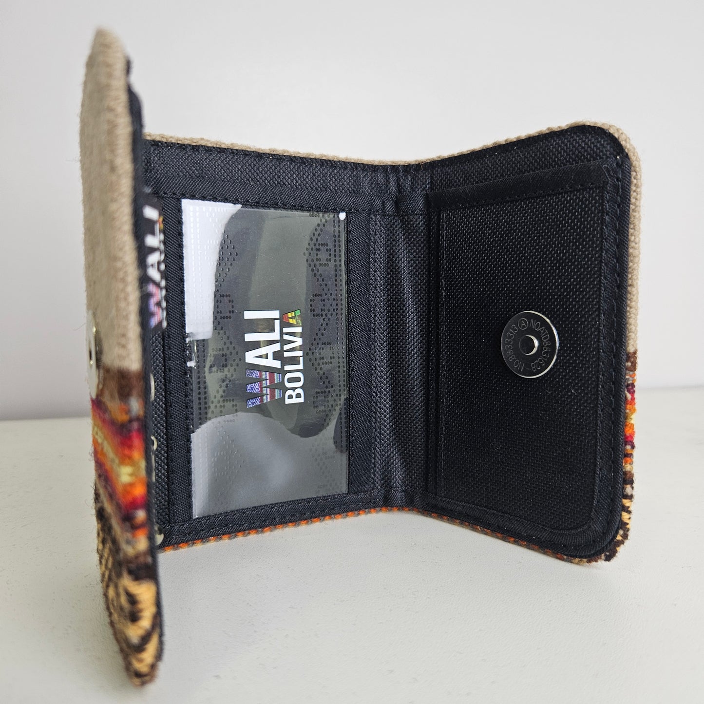 Billetera triple (beige)